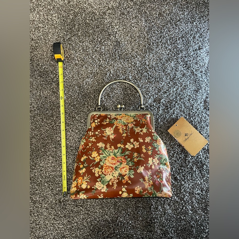 ~NO LONGER AVAILABLE Patricia Nash Leather Novella Frame Vintage Style Purse~ - Picture 9 of 10